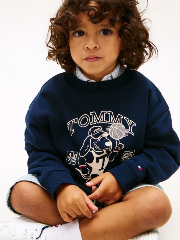 LB PRINTED GRAPHIC SWEATSHIRT C1G Dark Night