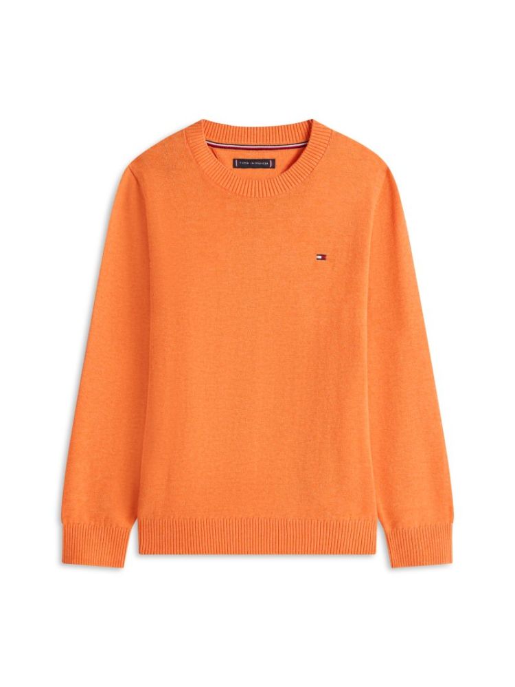 CREW NECK SWEATER LS SD2 Lush Orange
