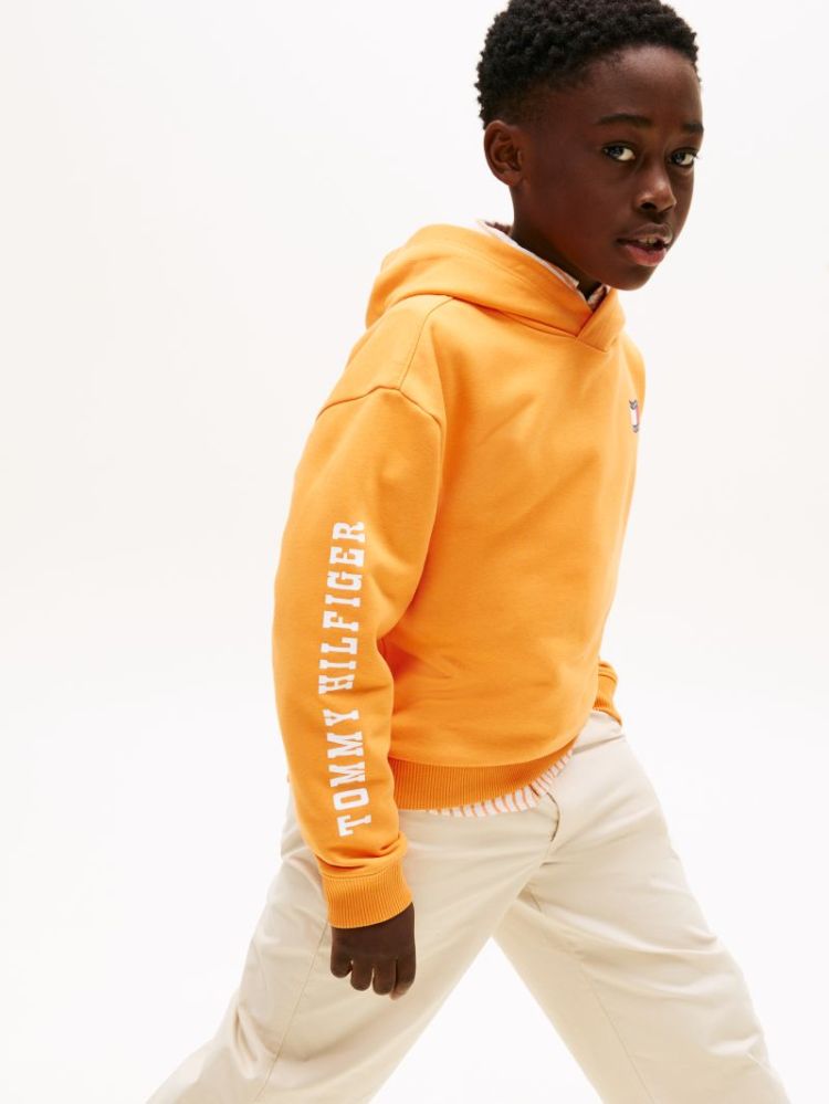 WAVY FLAG HOODIE SD2 Lush Orange