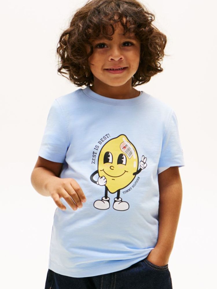 LB FUN PRINT GRAPHIC T-SHIRT C3Q Sweet Blue 