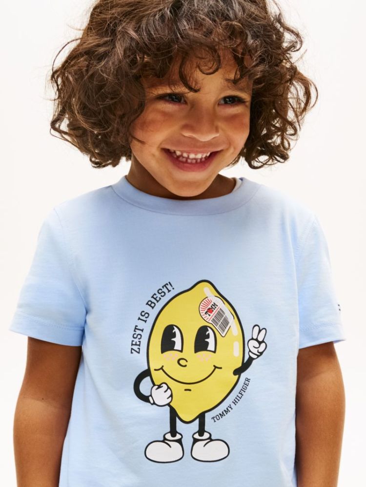 LB FUN PRINT GRAPHIC T-SHIRT C3Q Sweet Blue