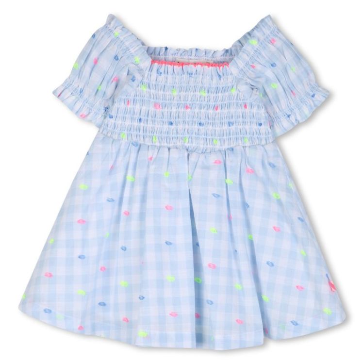 ROBE V21 BLEU BLANC