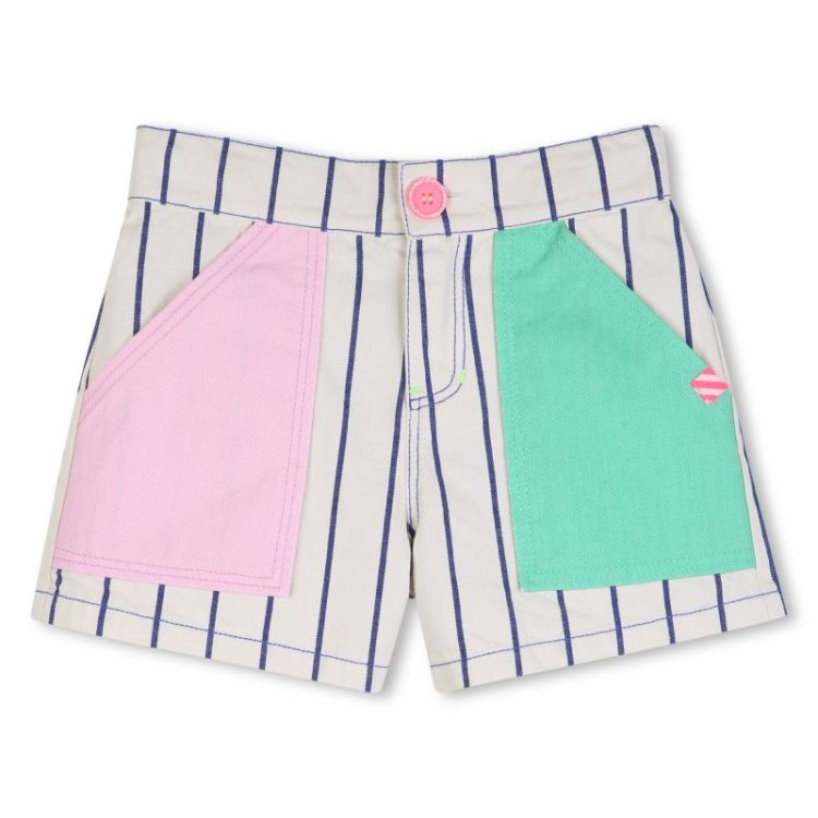 SHORT N48 BLANC BLEU