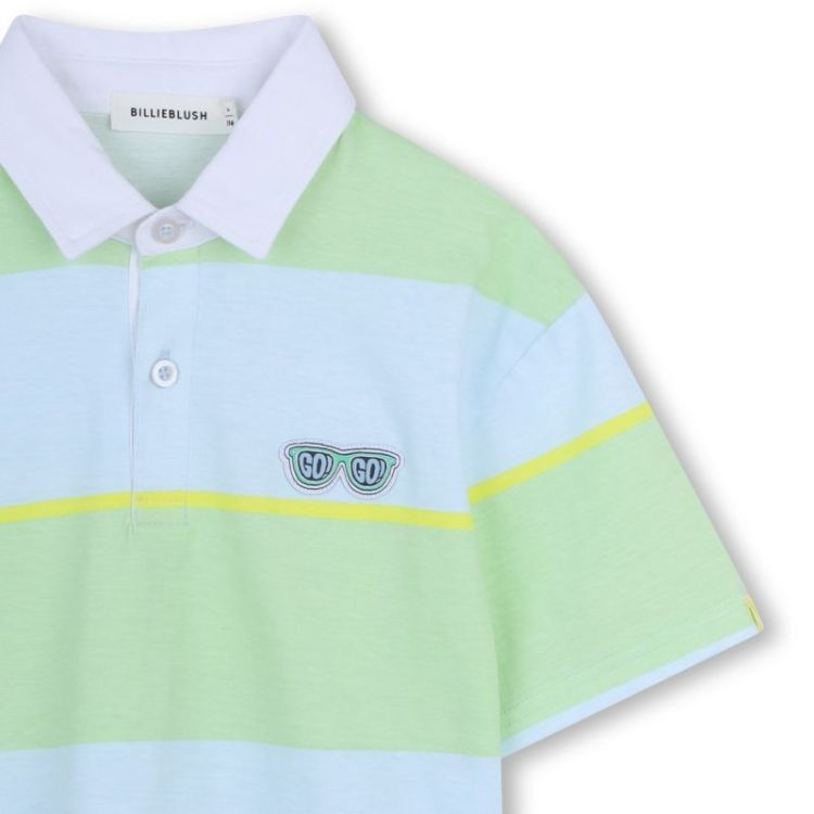 POLO MANCHES COURTES 735 VERT CLAIR