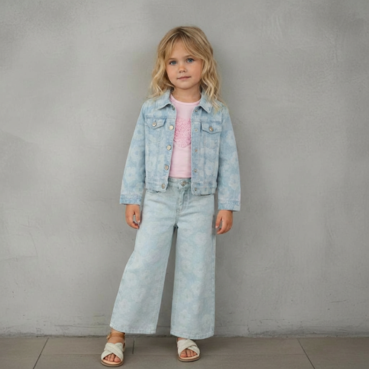 AISHA-SG-33-P BLUE DENIM