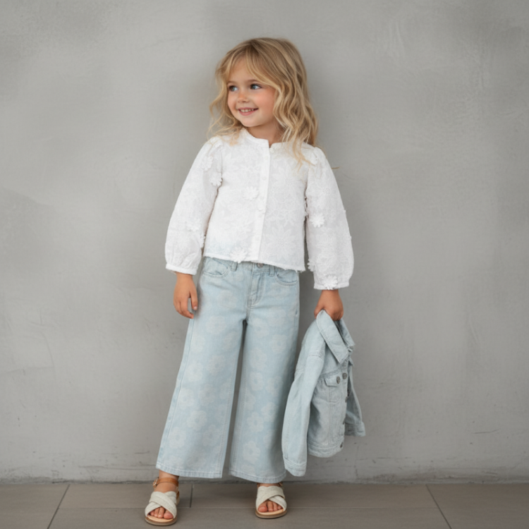 AISHA-SG-33-P BLUE DENIM