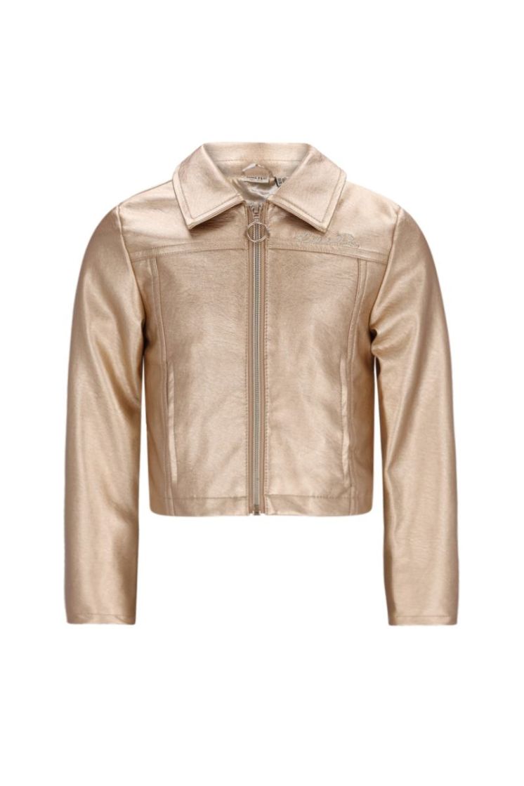 Annemei Flo girls leather jack 810 Gold
