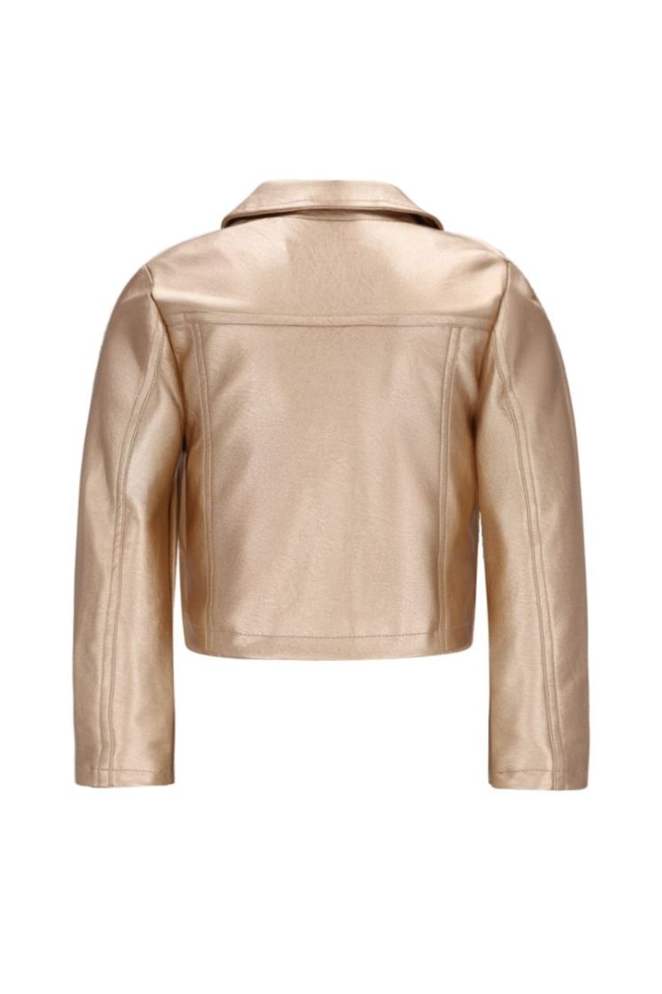 Annemei Flo girls leather jack 810 Gold