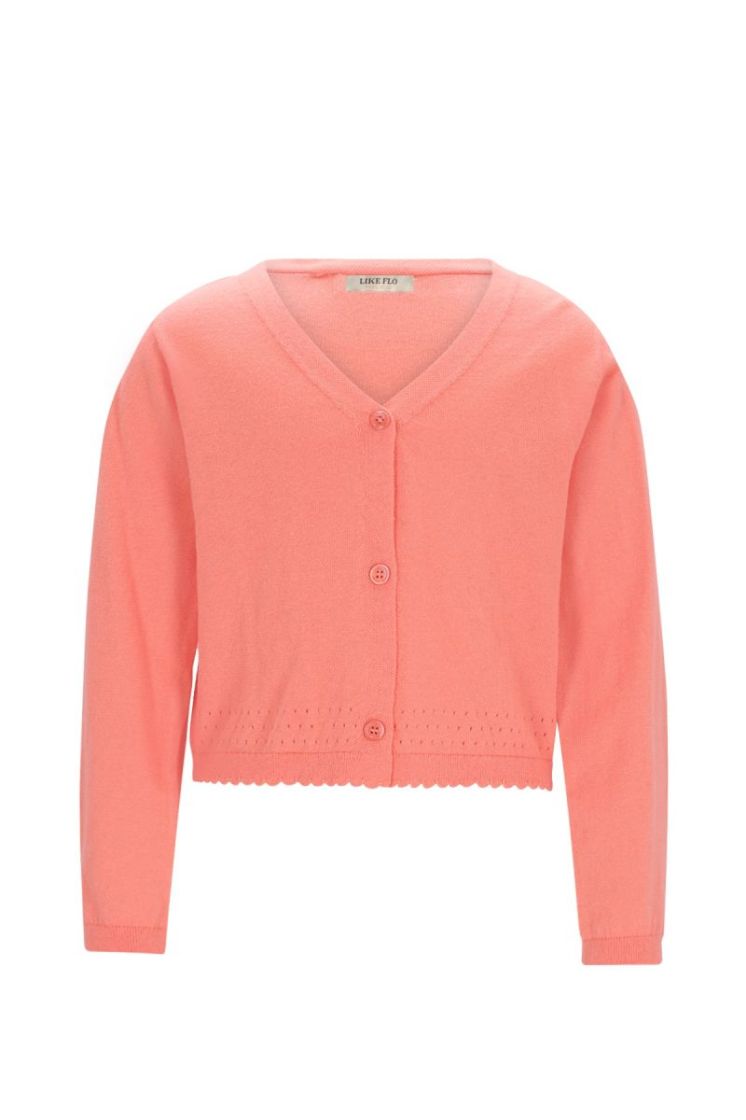 Derby Flo girls cardigan 216 Peach
