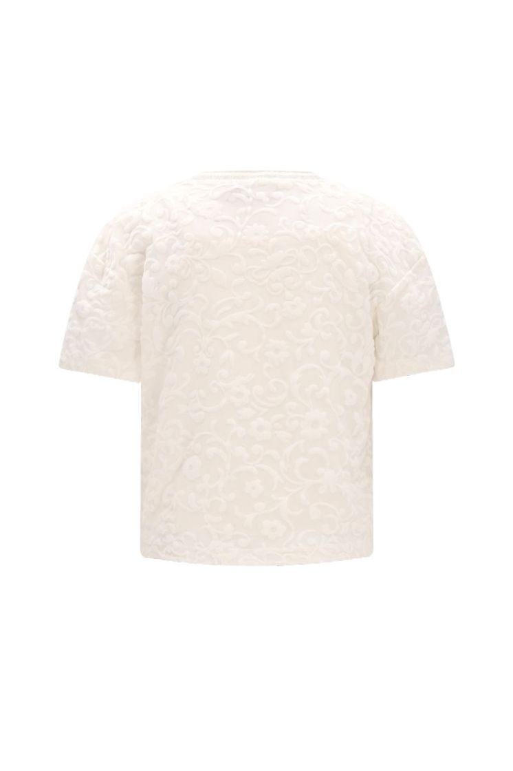 Evelijn Flo girls peplum mesh  940 Flower