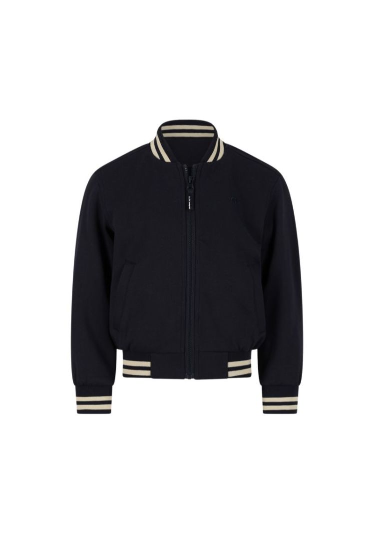 BRIAN piqué bomber 190 Navy