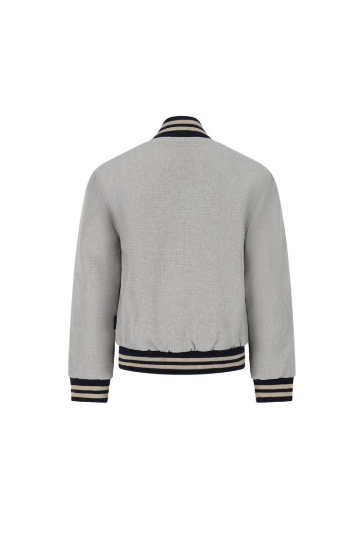 BRIAN melange bomber 705 Grey Melang