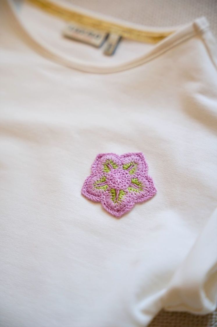 Djezz Flo girls sweat 001 Off white