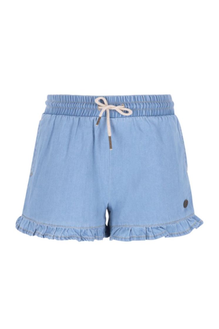 Fiona Flo girls chambrey short 181 lt denim