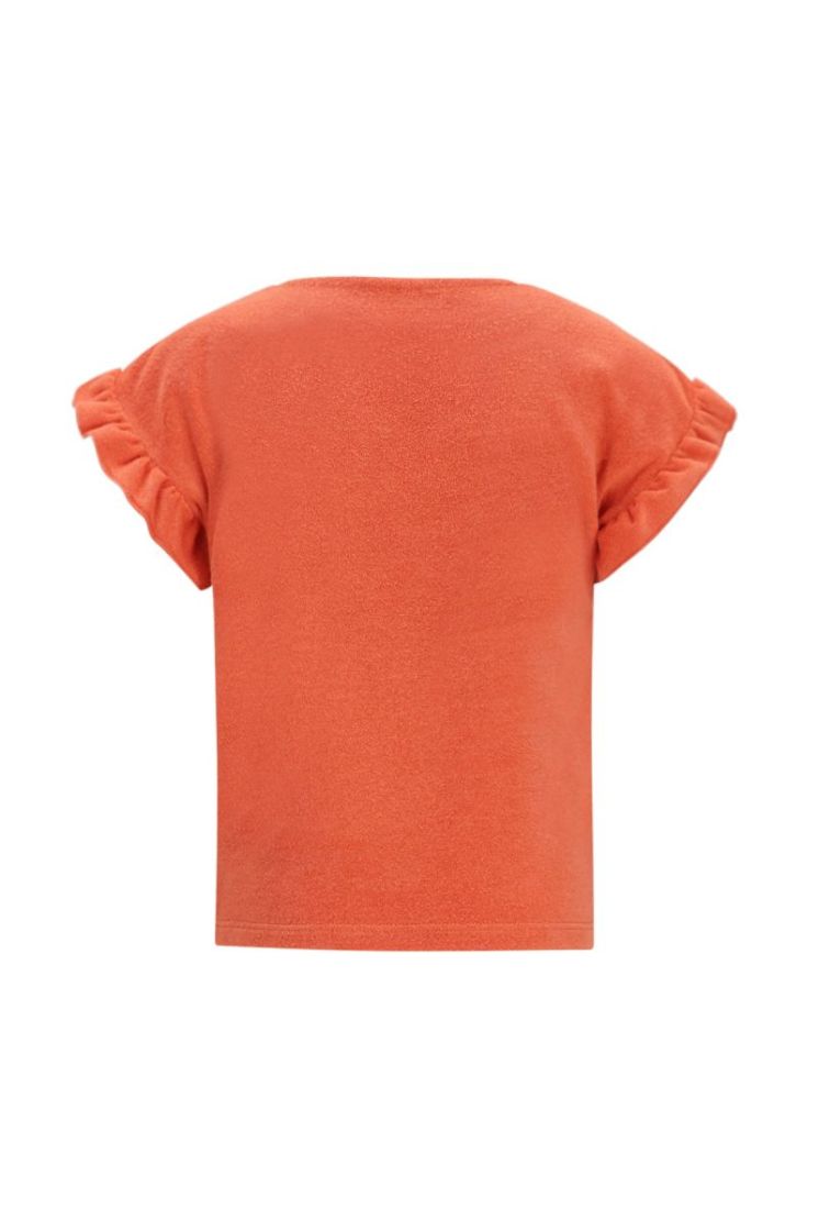 Emma Flo girls ruffle sleeve 273 Orange