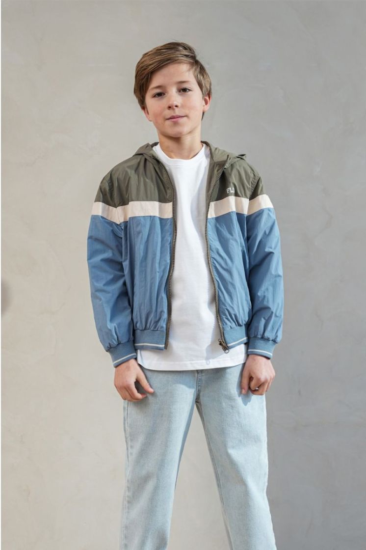 Alex Flo boys summer jacket 355 Army