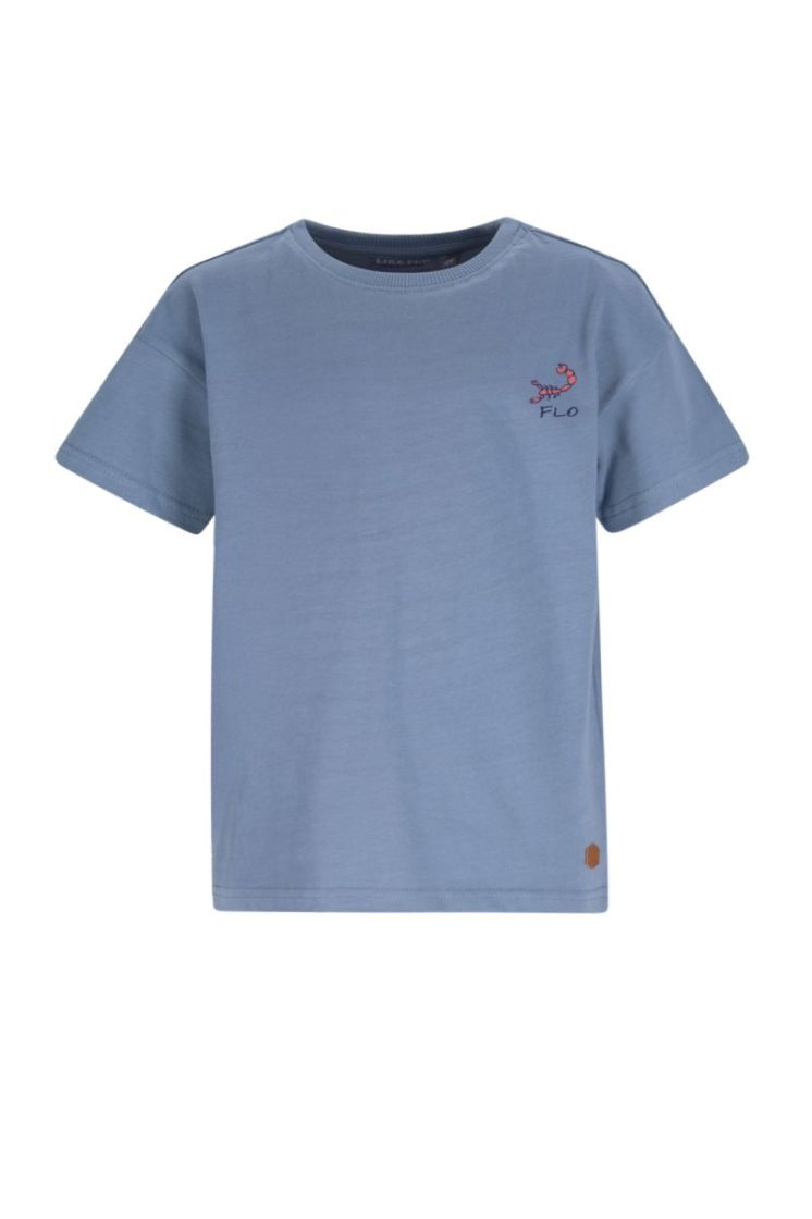 Ediz Flo boys tee 162 Blue Stone