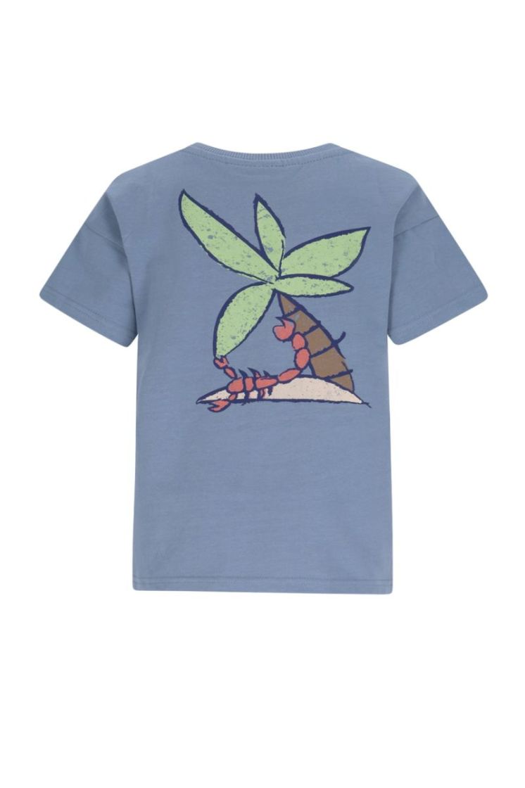 Ediz Flo boys tee 162 Blue Stone