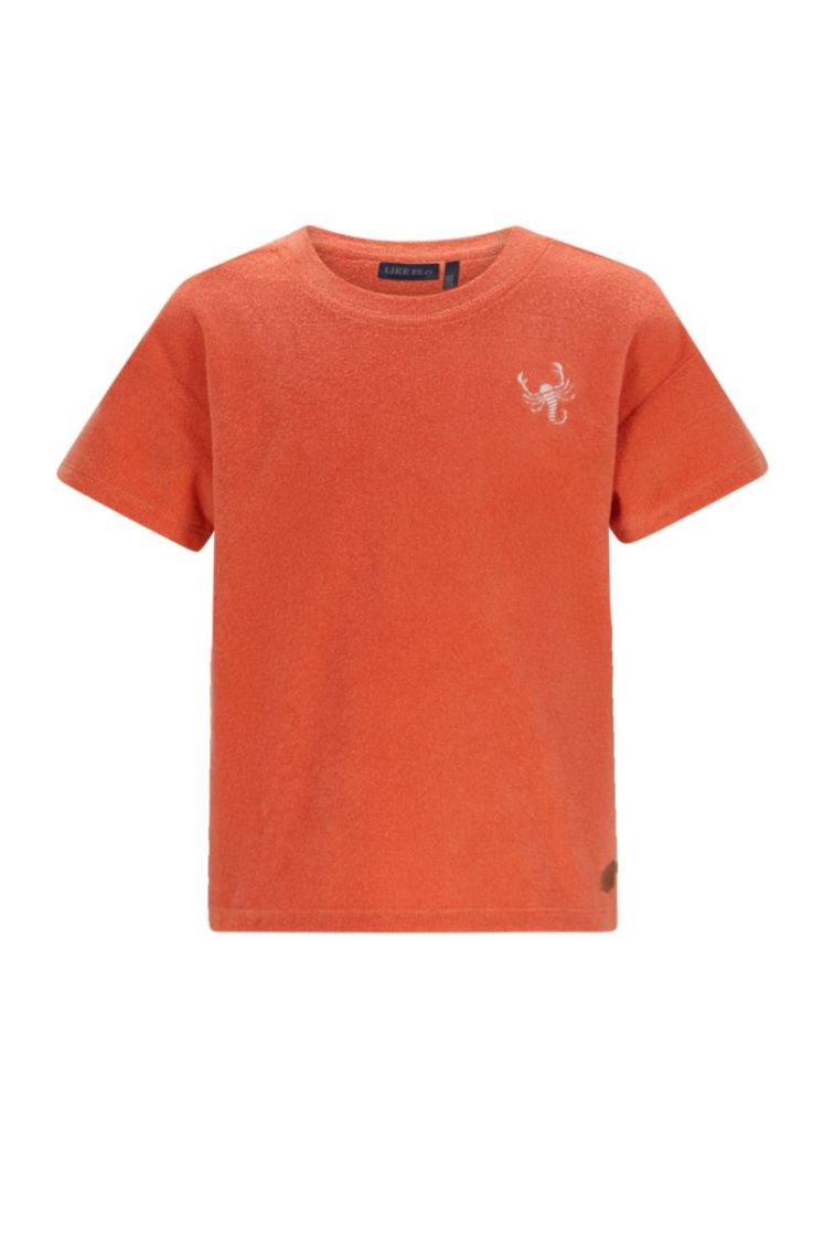 Edin Flo boys terry tee 273 Orange