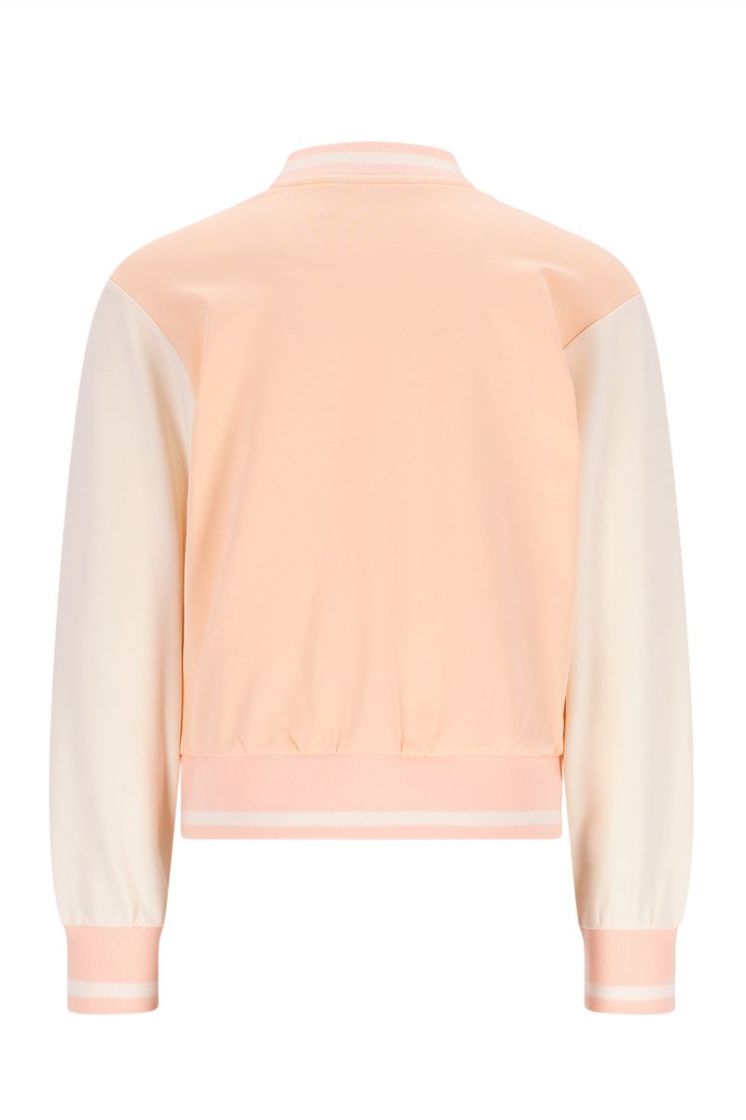 Darsy varsity sweat jacket 533 Light Peach