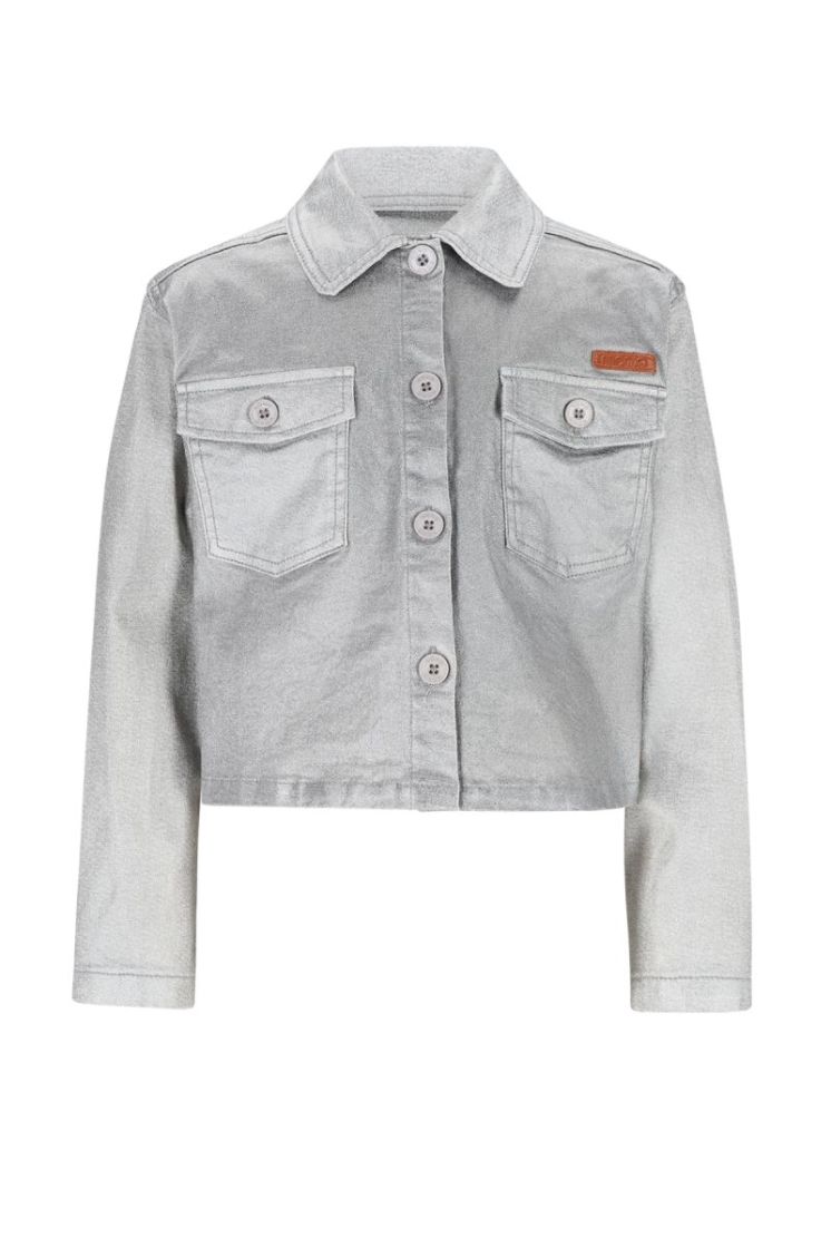 Dimsy Grey Denim Jacket 028 Warm Grey