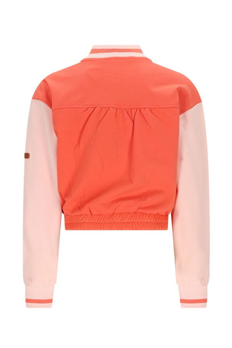 Devis Sweat zip up cardigan 545 Orange Cora