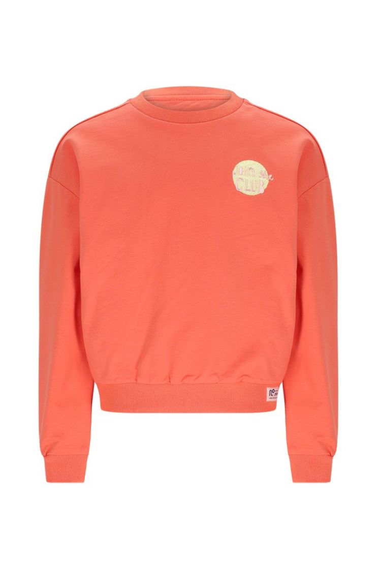 Konono Sweater Join the Club 545 Orange Cora