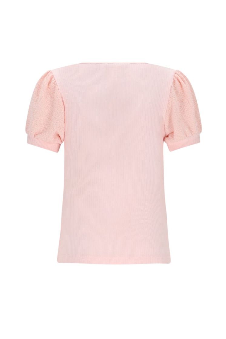 Kyoto Ribjersey Top  268 Pale Blush 