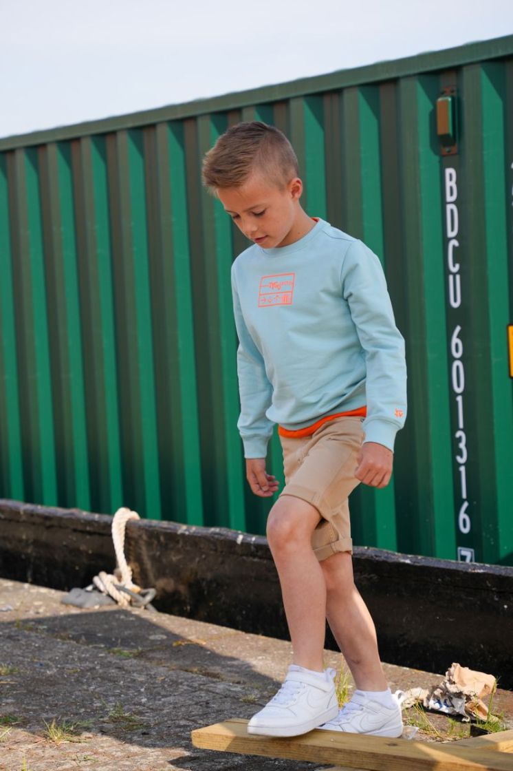 Sweater Coen 141 Aqua Haze