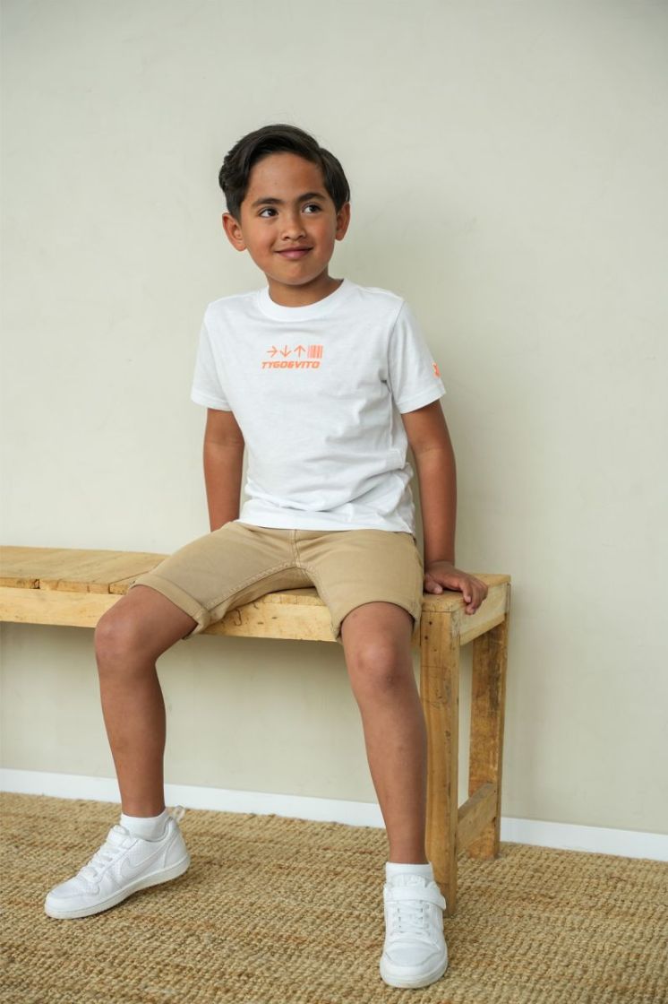 T-shirt Tein 001 White