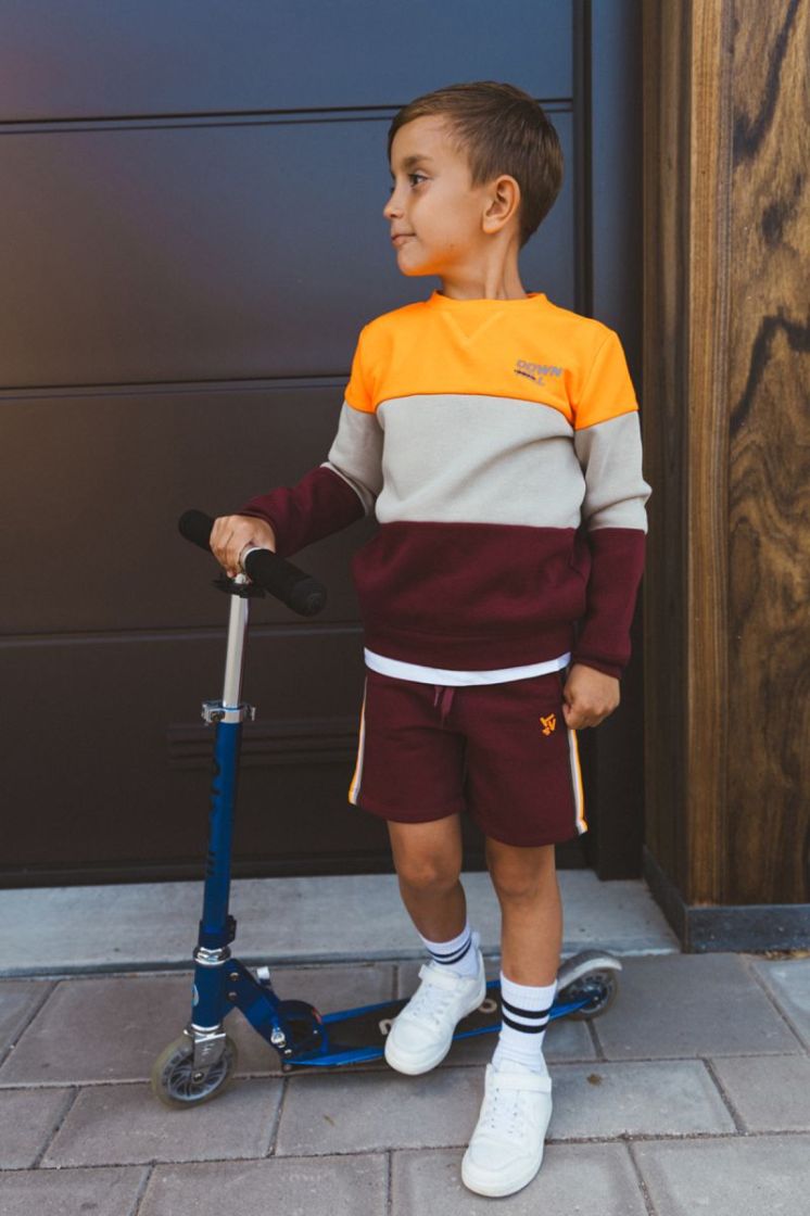 Sweater Scott 570 Orange Clow