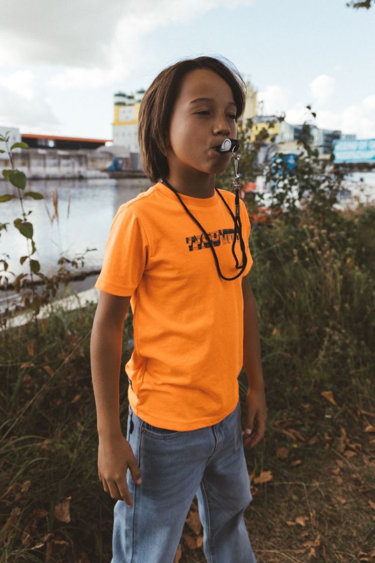 T-shirt James 570 Orange Clow