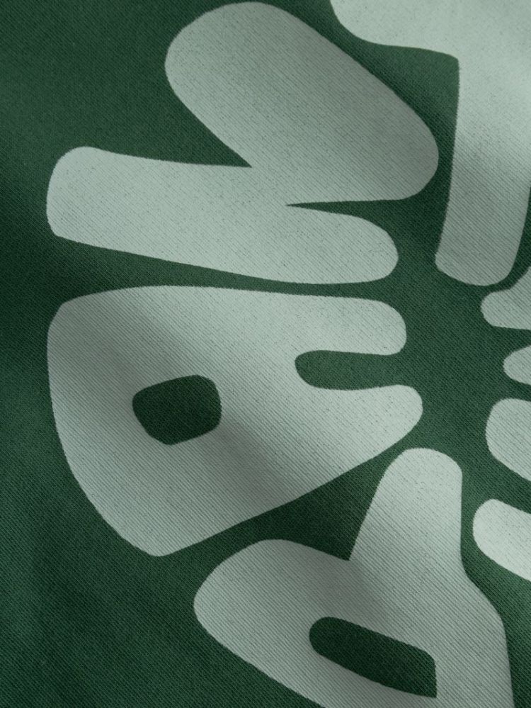 ANTWRP CIRCLE BACKPRINT SWEATE 000523 - JUNGLE