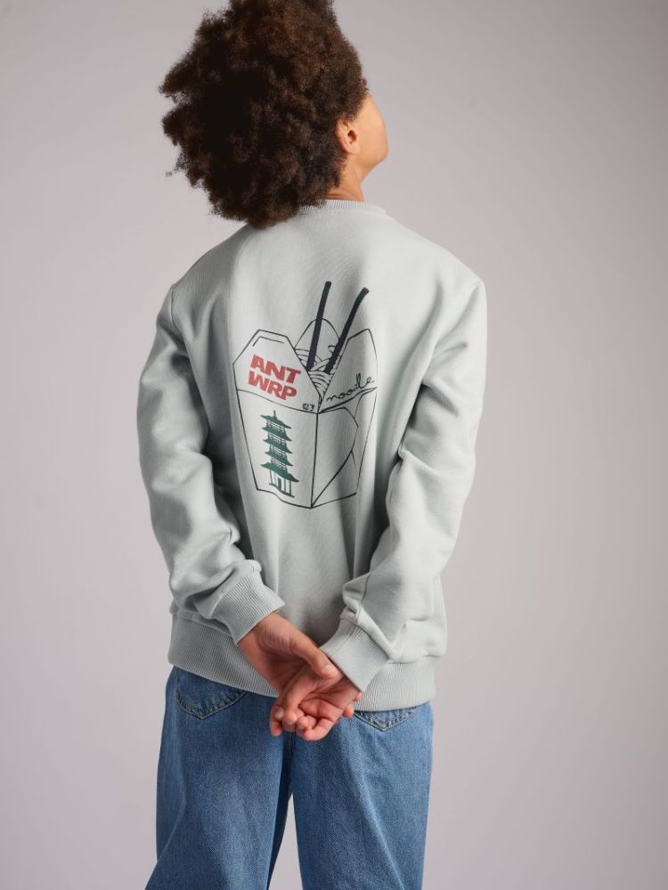 NOODLE BACKPRINT SWEATER 000207 - SHARKS