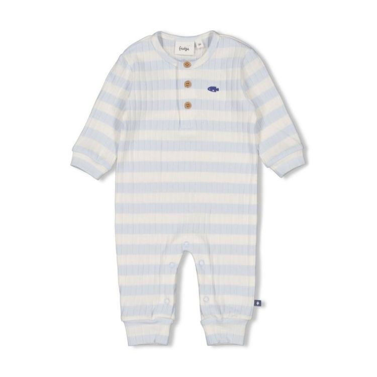 Pak rib met streep - Blue blauw