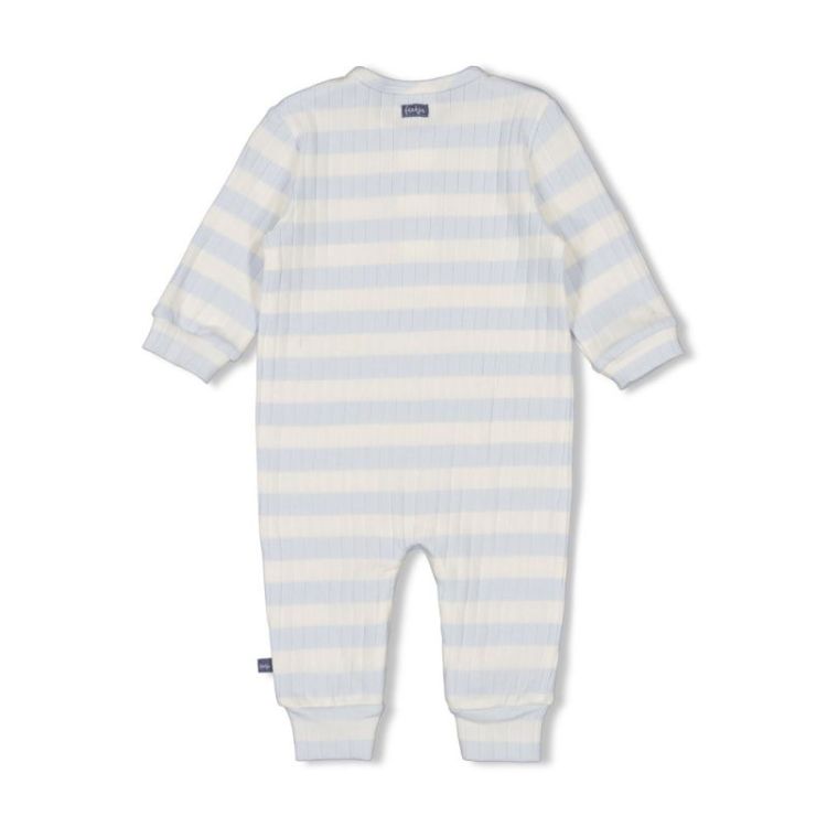 Pak rib met streep - Blue  blauw