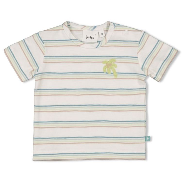 T-shirt streep - You Croc my offwhite
