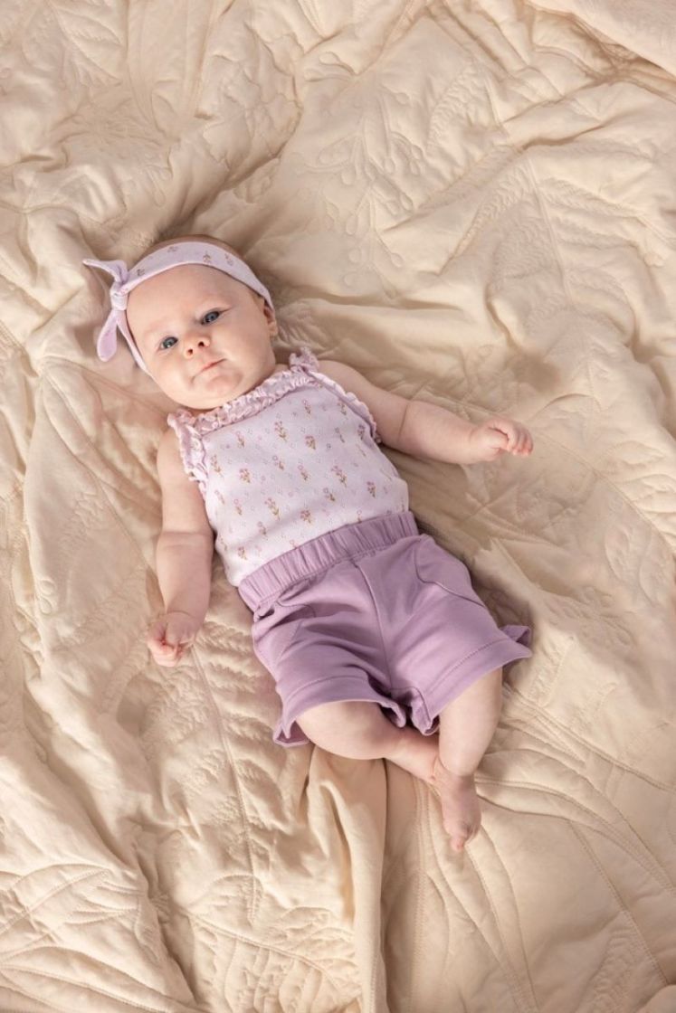Short - Flower Ranch Violet