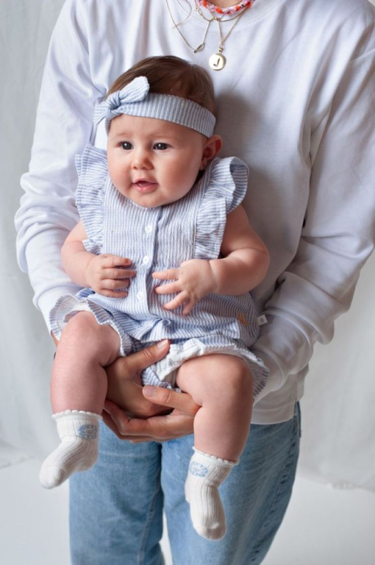 Short streep crinkle - Sea La Lavendel