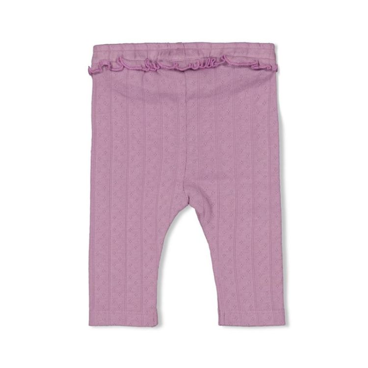 Legging pointelle rib - Flower Violet