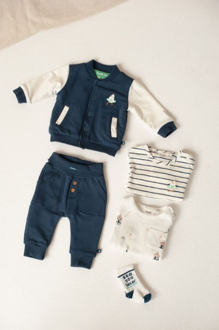 Broek - Seaside Happiness Indigo
