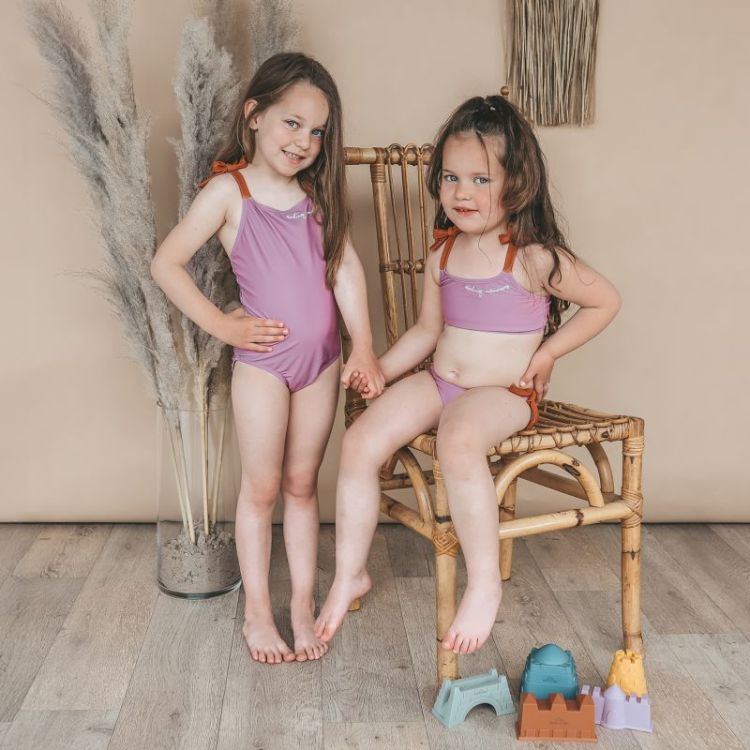 Colorblock | Swimsuit Dusky Orchid
