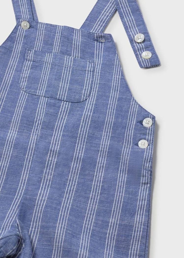 Linne dungaree 068 Capri blue