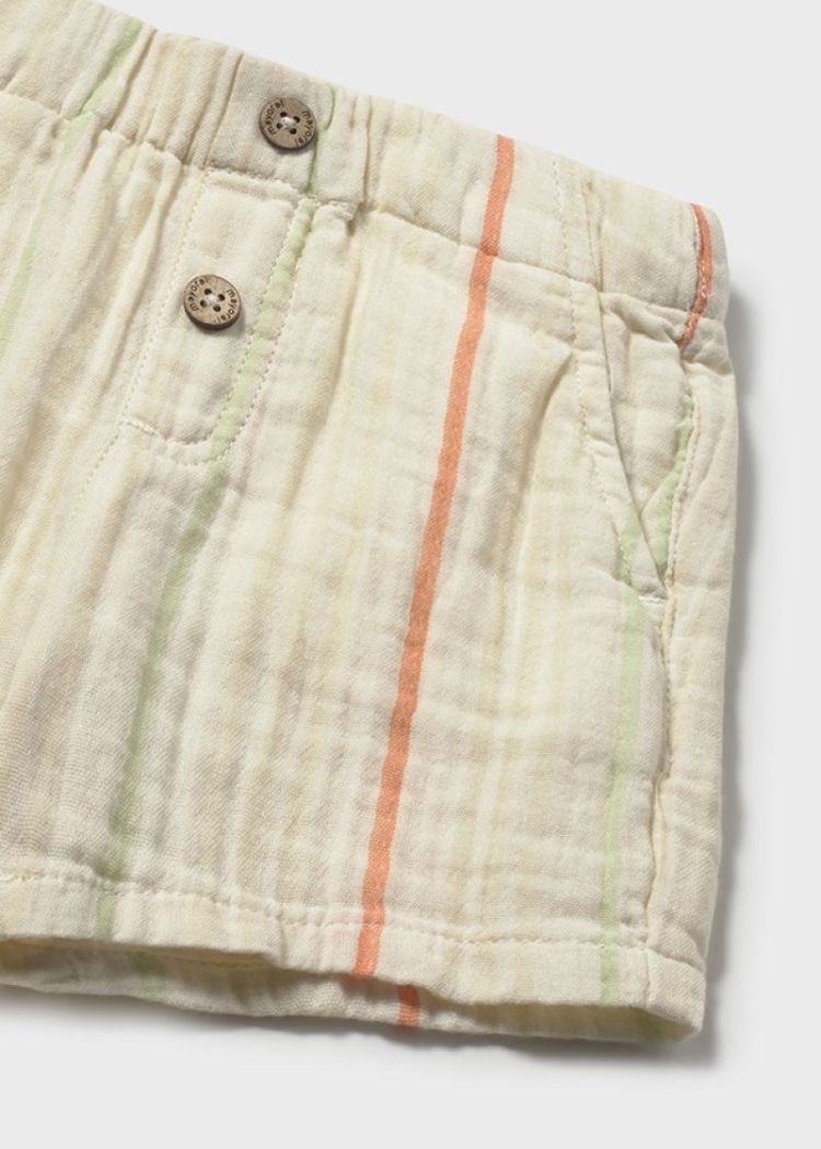 Wide leg shorts 056 Stripes
