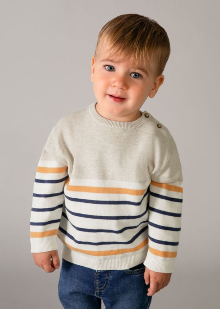 Block jumper 071 Oat vig