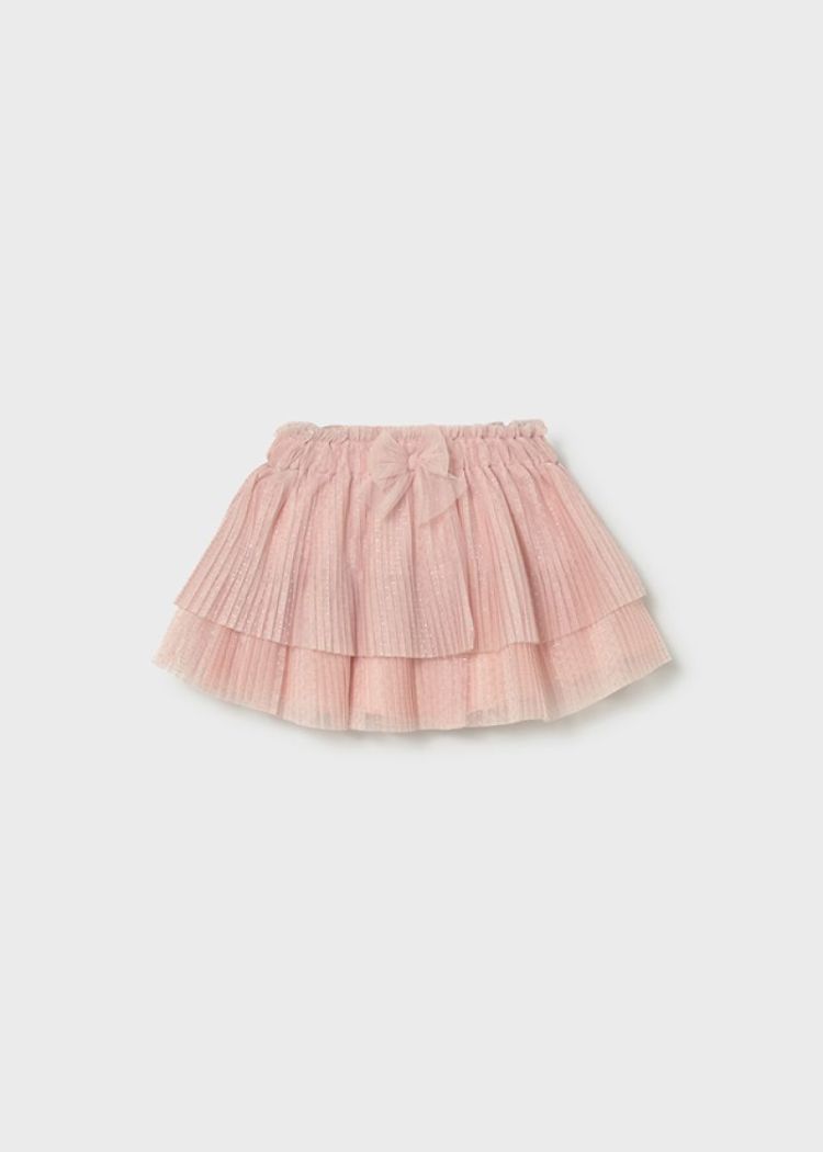 Pleated tulle skirt 037 Blossom