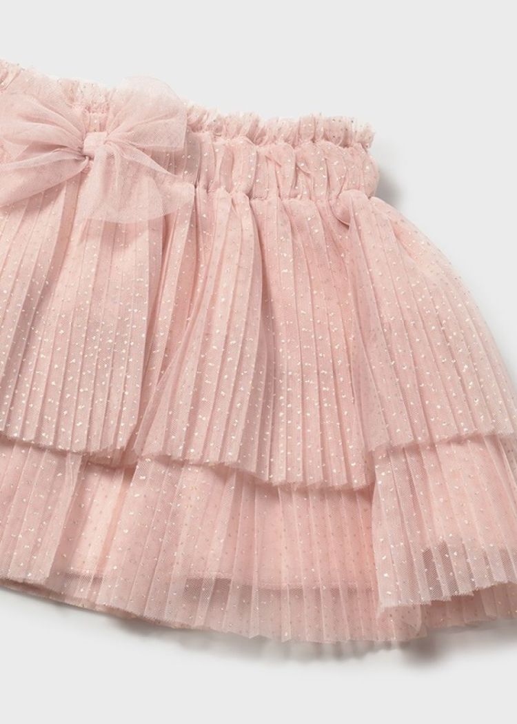 Pleated tulle skirt 037 Blossom