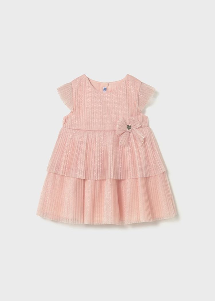 Pleated tulle dress 037 Blossom