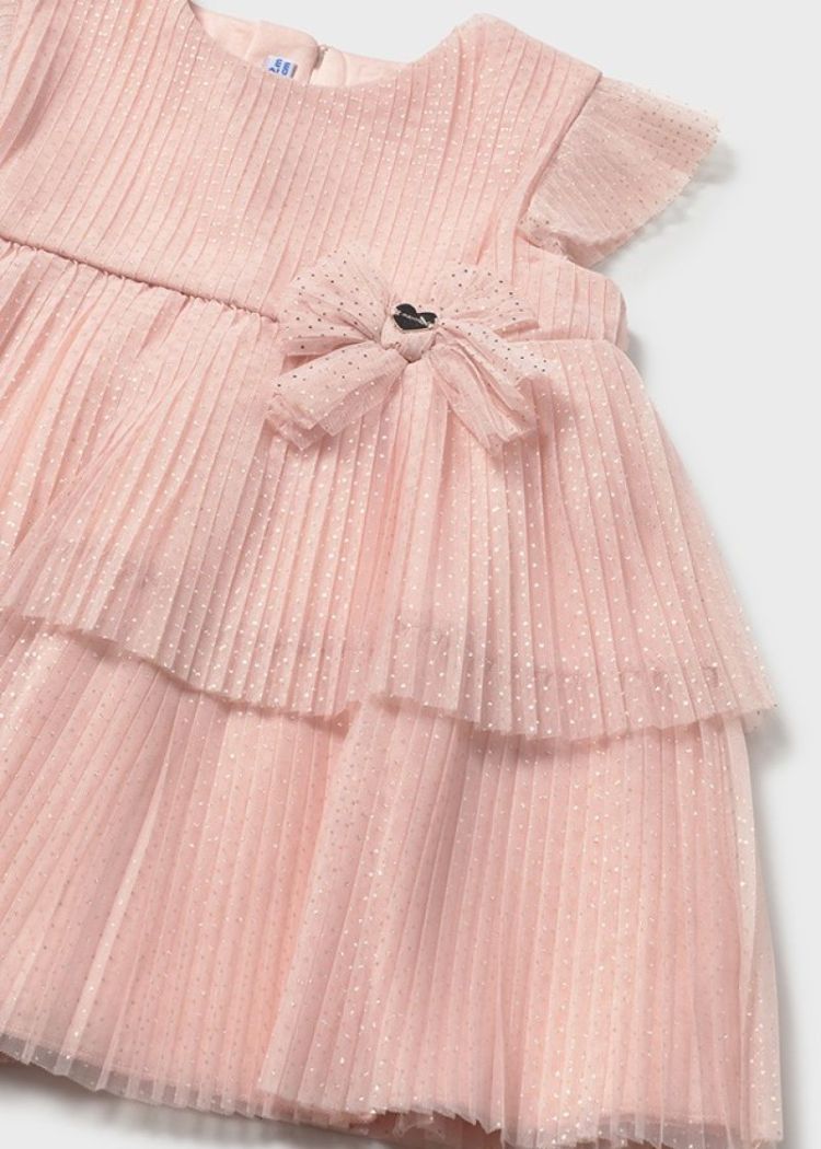 Pleated tulle dress 037 Blossom