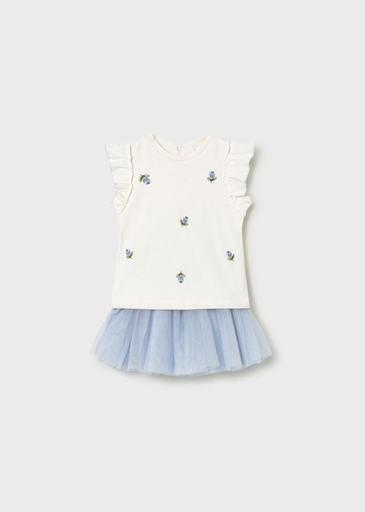 Tulle skirt set 045 Sky